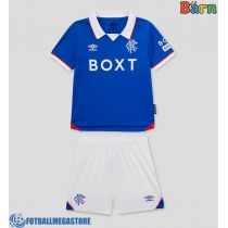 Fotballdrakt Barn Rangers Hjemmedraktsett 2025-26 Kortermet (+ Korte bukser)